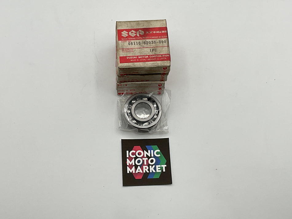 Suzuki DR-Z50, TU250X, DR-Z70 - Countershaft Bearing, R. New-in-Box. (OEM) #08110-62030