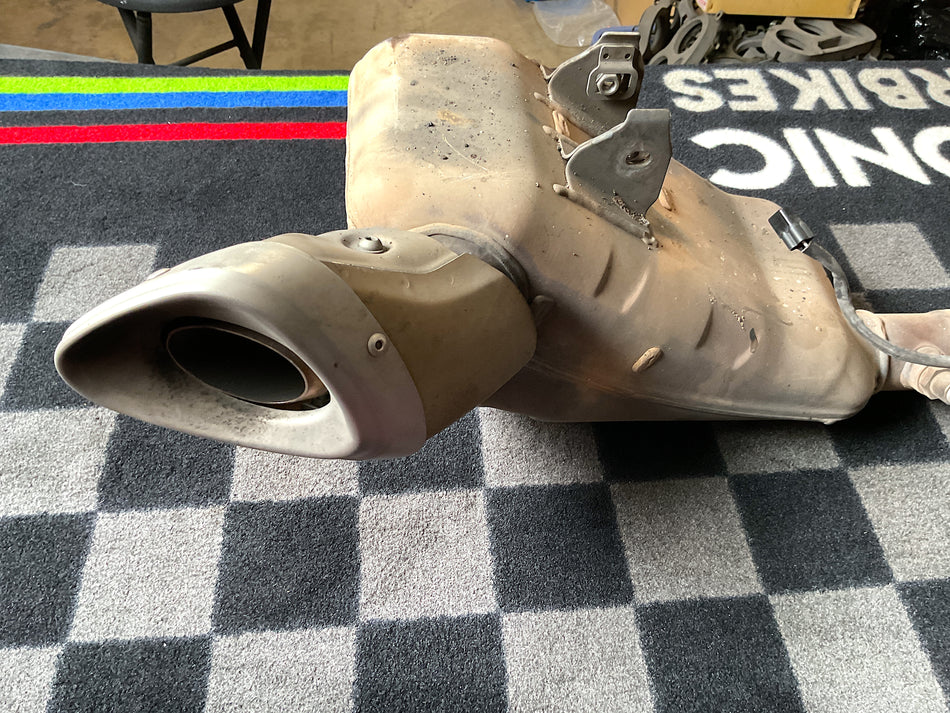 Yamaha Tracer 900, MT-09, FZ-09 (2014-2015) Factory Exhaust System. (OEM) #2PPe13