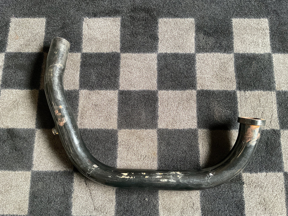 Ducati Pantah 500, 600, 650SL - Vertical Cylinder Exhaust Pipe, Left-Side. (OEM) #066084020