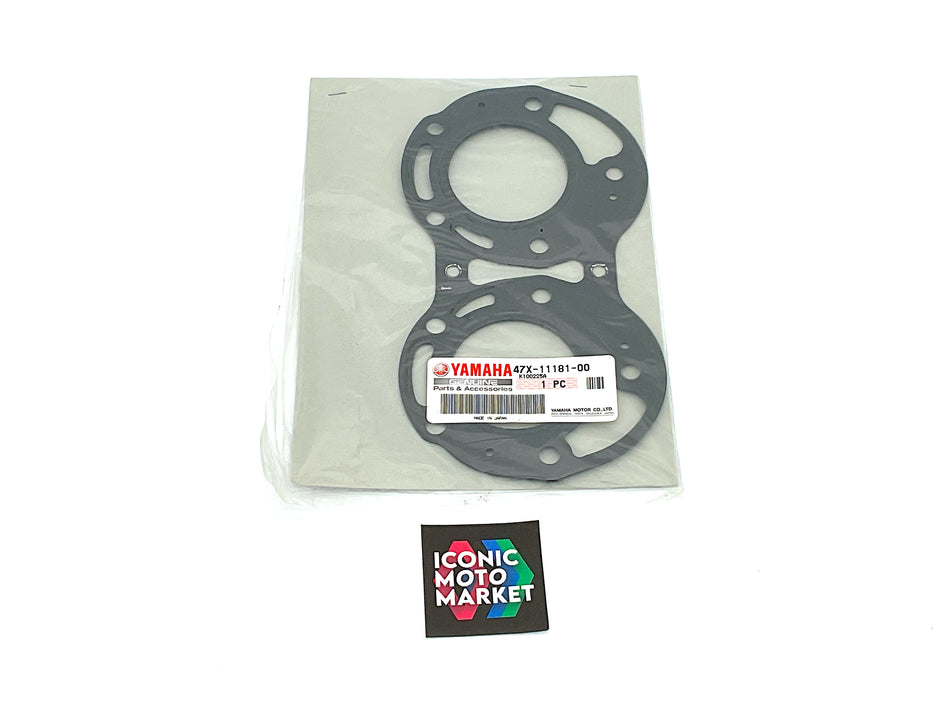 Yamaha RZ500, RZV500R (1984-1986) Cylinder Head Gasket. New-in-Package. (OEM) #47X-11181-00