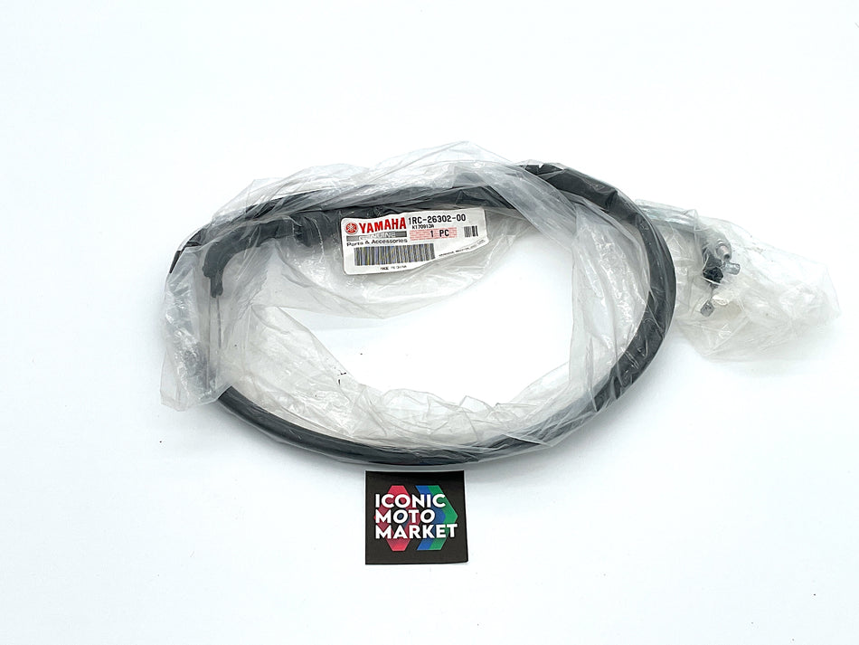 Yamaha FZ-09, XSR900, MT-09 - Throttle Cable. New-in-Package. (OEM) #1RC-26302-00