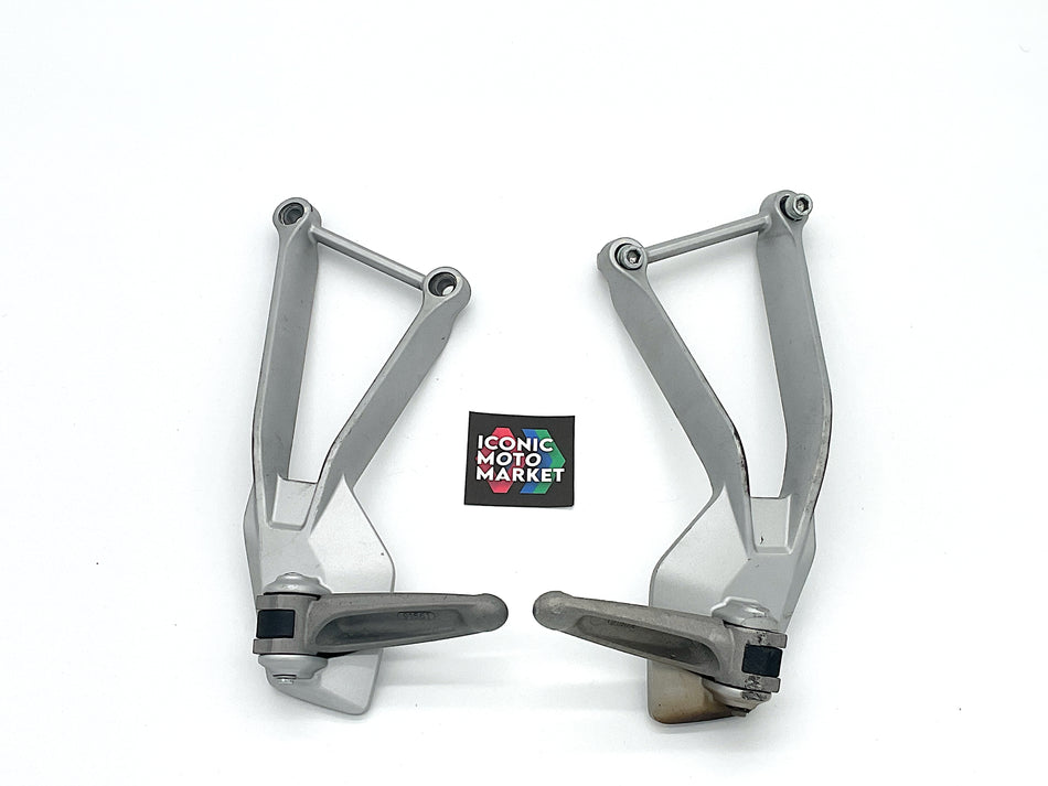 MV Agusta F4 750S (1999-2003) Rear Passenger Footrests/Brackets Set. (OEM) #94169_98723