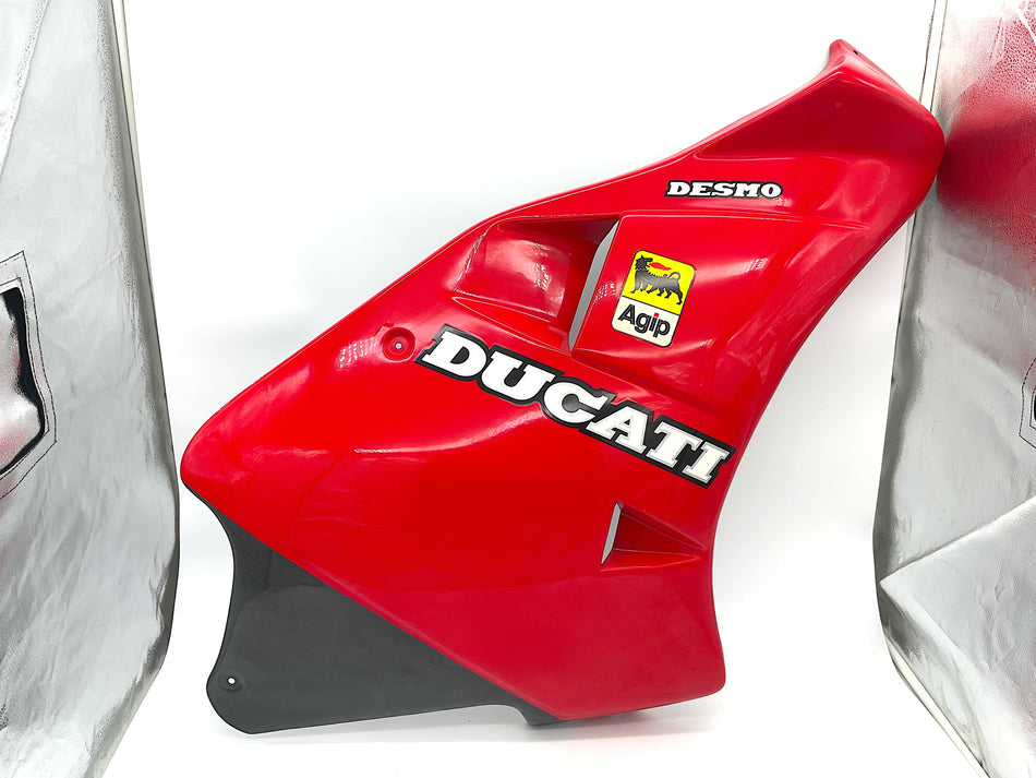 Ducati 851 (1991-1992) Factory CF Corse Fairing, Right-Side. (OEM) #D851_CFCorse