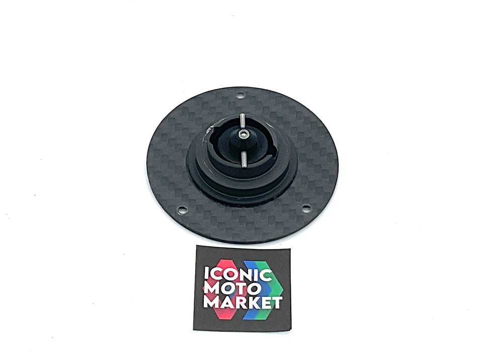 Aprilia RSV4 1100, Tuono V4 1100 - CNC Racing, CF Fuel Cap Assy. #AF1-LOTSB21Y-LOTSU02B