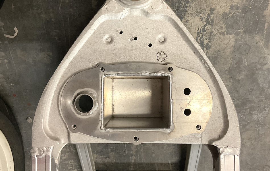 Suzuki RG500 (1985-1987) Battery Box, Aluminum. #LG_ALU1