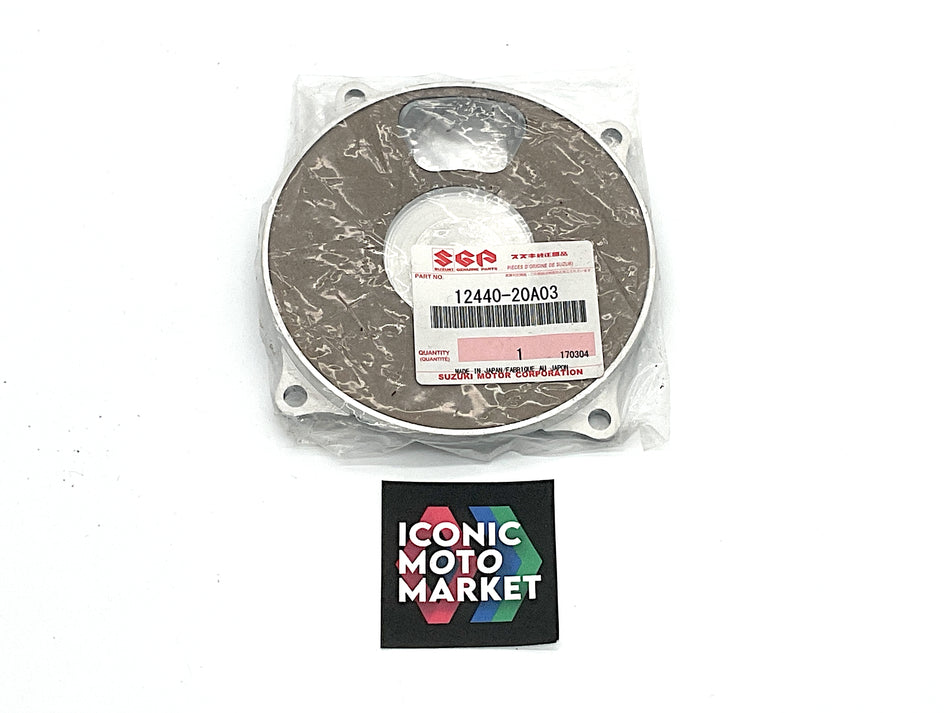 Suzuki RG500 (1985-1987) Right Outer Valve Seat. (OEM) #12440-20A03