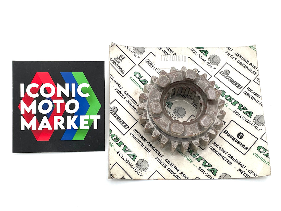 Ducati 996, 916, 907 I.E. Paso, 900SS, 888, 851, Monster. Drive Gear 5th Speed (23T) New. (OEM) #17210101A