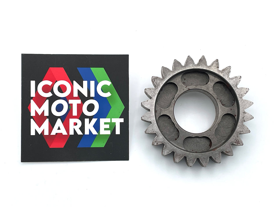 Ducati 996, 916, 907 I.E., 900SS, 888, 851, Monster. Drive Gear 4th speed (24T). New. (OEM) #17210091A