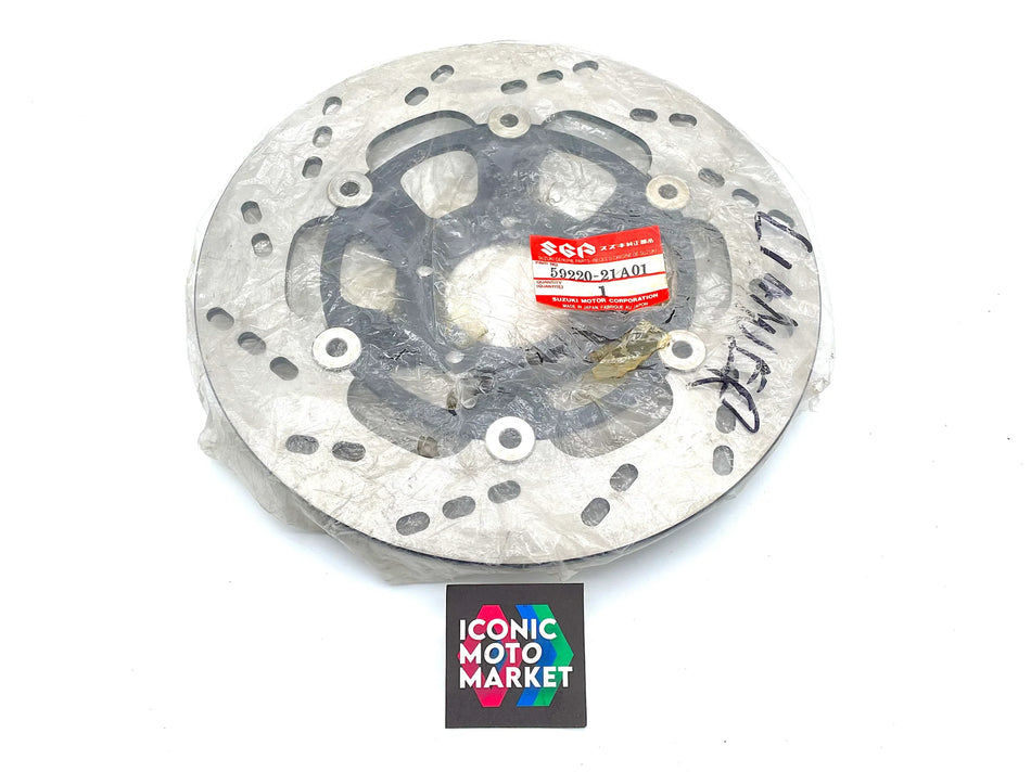 Suzuki RG500 (1985-1987) Front Left-Side Brake Disc Rotor. (OEM) #59220-21A01