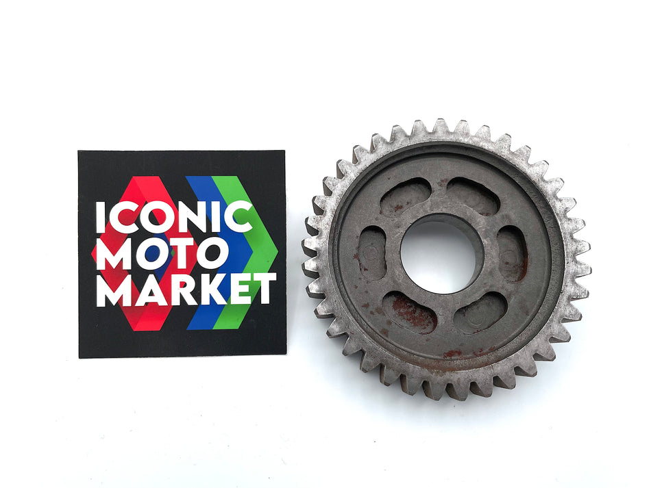 Ducati 996, 916, 907 I.E. Paso, 900SS, 888, MH900e. Drive Gear 4th Speed (37T) New. (OEM) #17210061A