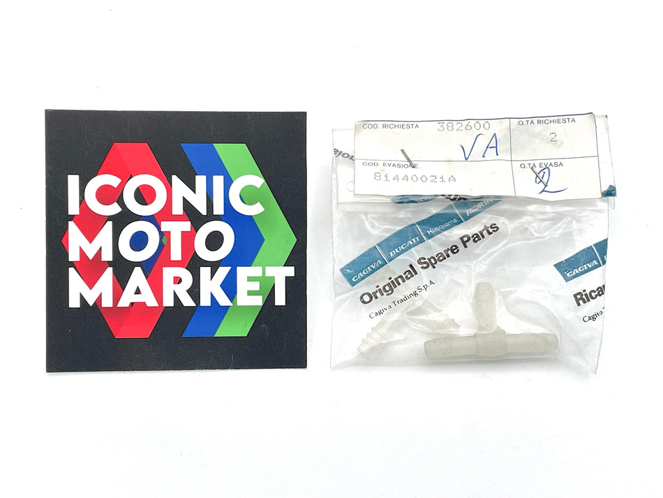 Ducati 900SS (1990). T-Union, Pipe Connection. New. (OEM) #81440021A