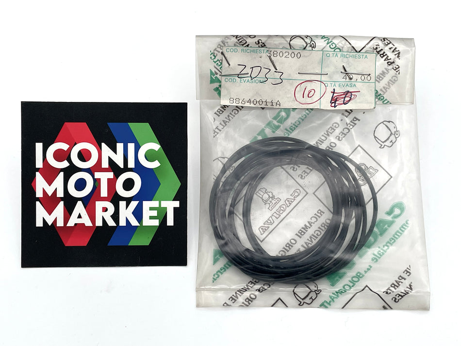 Ducati 996, 916, 888, 851, 748, Monster. O-Ring, for Camshaft. (Pack of 5) New. (OEM) #88640011A