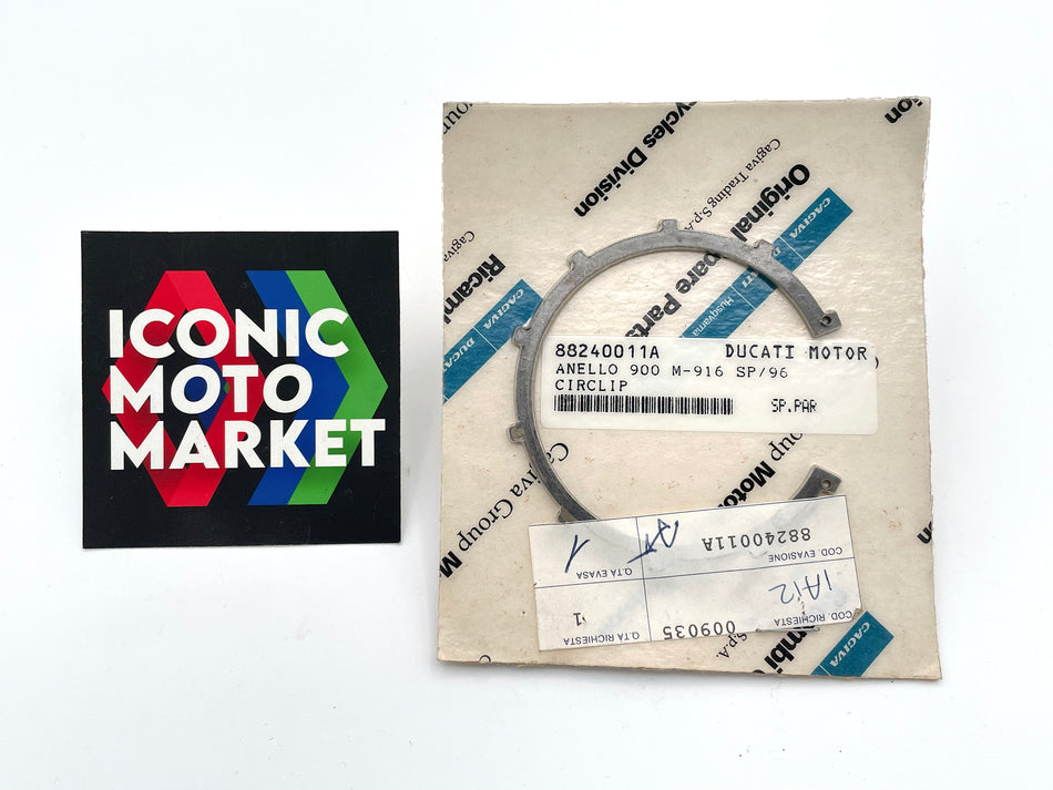 Ducati 916, 907 I.E. Paso, 900SS, 888, 851, Monster. Circlip, Ring for Ignition. New. (OEM) #88240011A