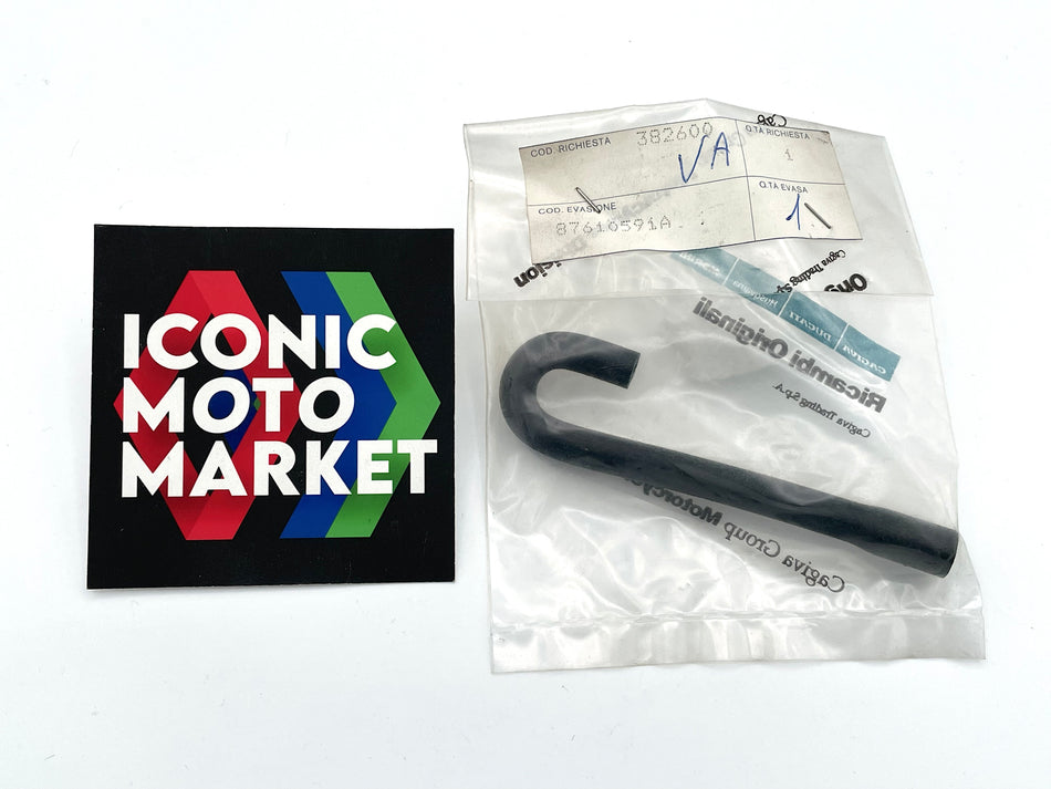 Ducati 996, 916, 748. Breather Tube, for Cooling System. New. (OEM) #87610591A