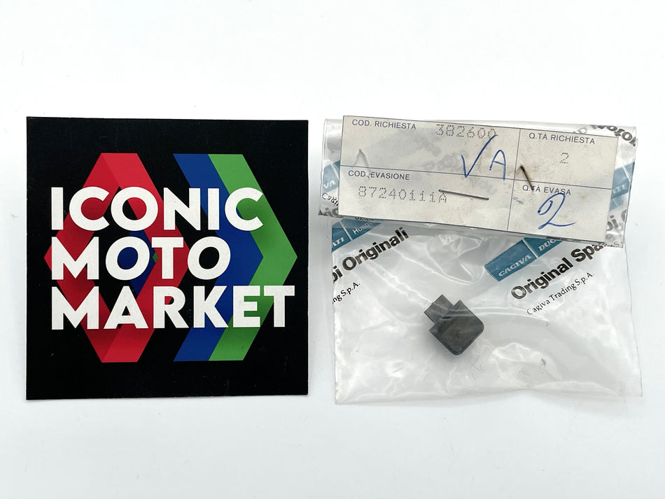 Ducati 900SS, 750SS, 600SS, Monster. Cap, for Carburetor Adjust Screw. New. (OEM) #87240111A