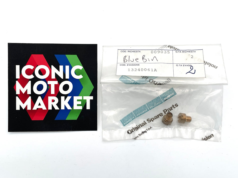 Ducati 900SS, 750SS, 600SS, 400SS, Monster. Jet, Starter 70. (Pack Qty of 2) New. (OEM) #13240061A