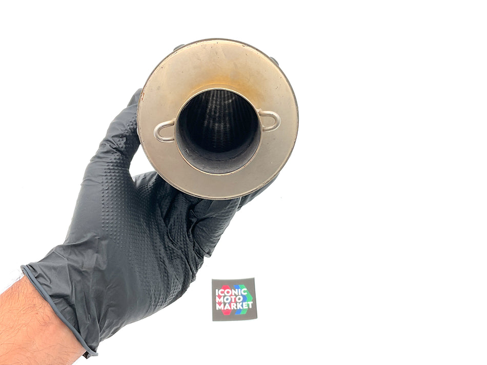 Exhaust silencer/muffler - 18" Canister Length / 45mm Inlet Diameter. #EXH_SM(1)