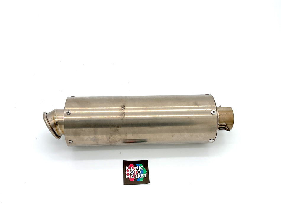 Exhaust silencer/muffler - 11" Canister Length / 45mm Inlet Diameter. #EXH_SM(2)