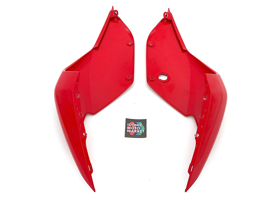 Ducati Panigale 1299S (2016) LH/RH Two-Seater Side Fairings Set. (OEM) #48212021A_48212031A