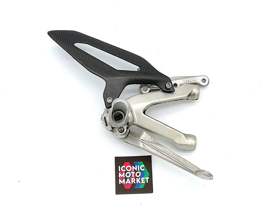 Ducati Panigale 1299 (2015-2019) Front Footrests, LH/RH Set. (OEM) #82431861A_871A
