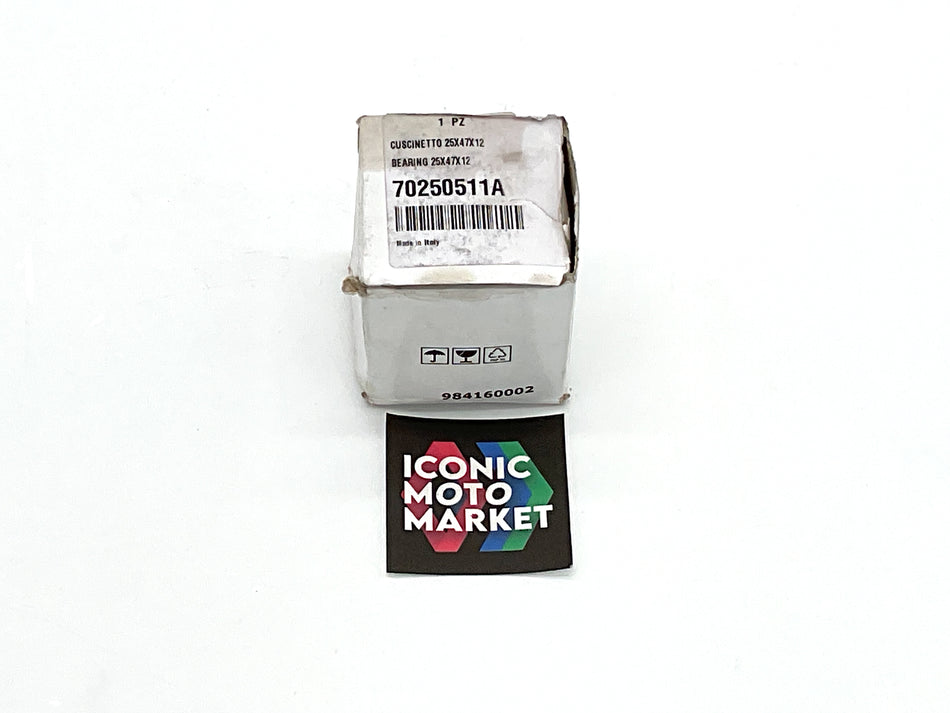 Ducati Desmosedici RR, Monster, Panigale - Bearings, Clutch. Set of 2. 25x47x12 NOS (OEM) #70250511A