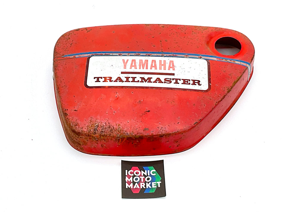 Yamaha Trail Master YL1, YL80, YL100 (1964-1966) Left-Side Cover Panel. (OEM) #122-21711-01-81