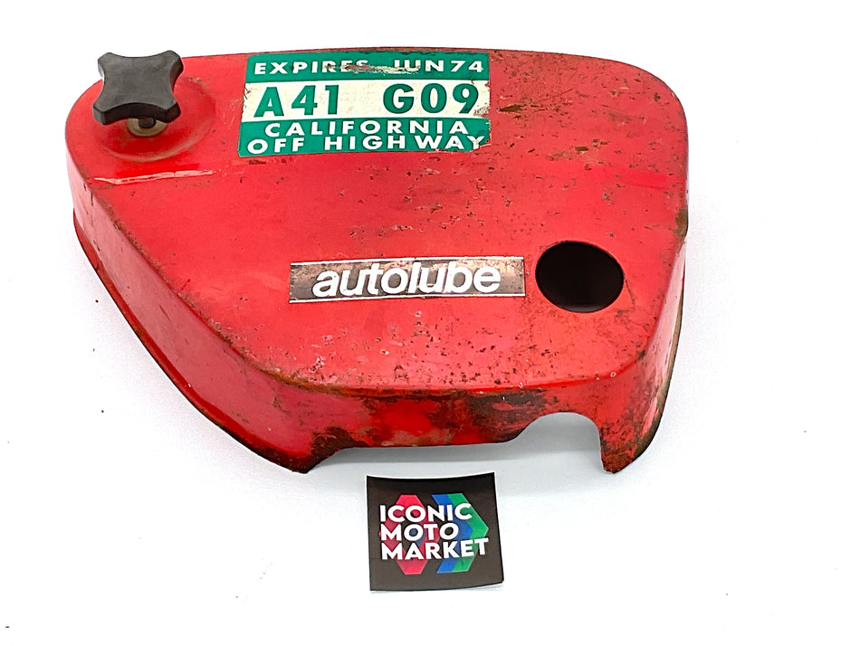 Yamaha Trail Master YL1, YL80, YL100 (1964-1966) Right-Side Cover Panel. (OEM) #126-21724-00-00