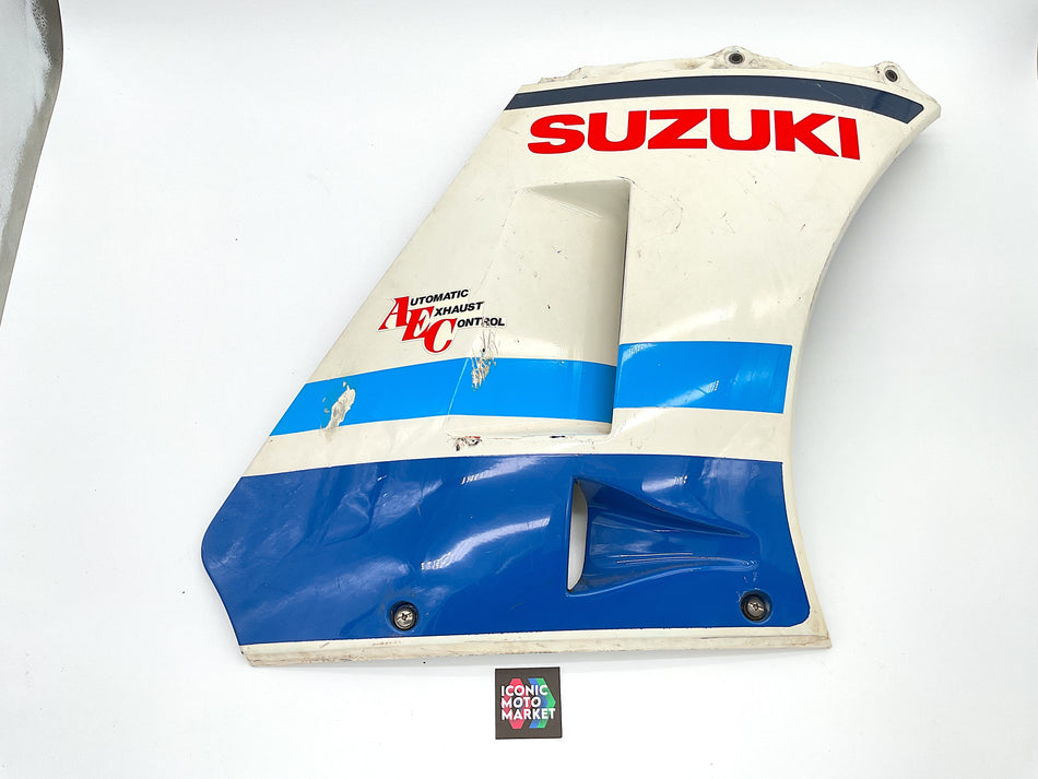 Suzuki RG500 (1985-1987) Original Fairing Panel, Right-Side. (OEM) #94431-20A00(4)