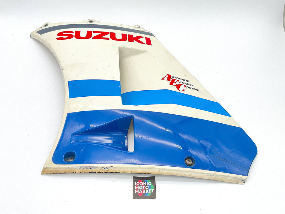 Suzuki RG500 (1985-1987) Original Fairing Panel, Left-Side. (OEM) #94441-20A00