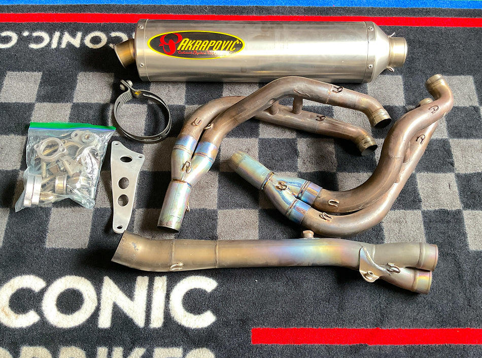 Yamaha YZF-R7 OW-02 (1999) Akrapovic Titanium Full Exhaust Sys. #AKRA_YZF-R7