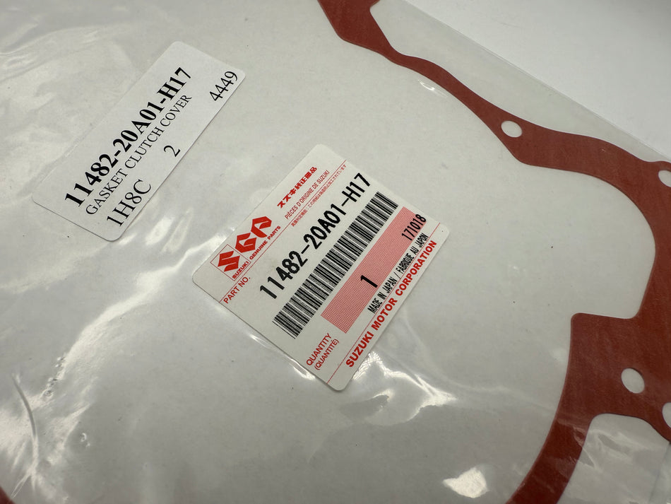 Suzuki RG500 (1985-1989) Clutch Cover Gasket (NOS) #11482-20A01-H17