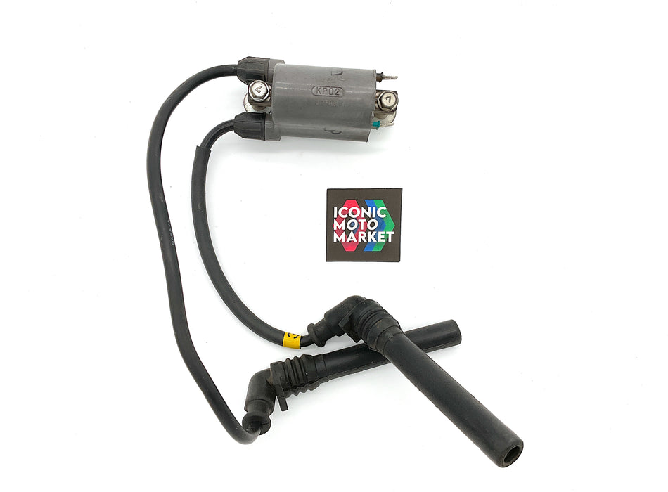 Kawasaki Ninja ZX-7 (1992) Ignition Coils Set, w/ Plug Caps. (OEM) #21121-1201