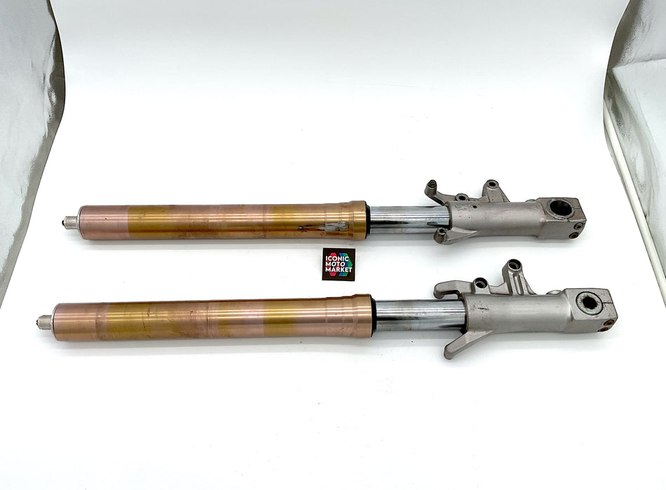 Kawasaki Ninja ZX-7 (1992) Front Forks Set, Left/Right Tubes. (OEM) #44070-1132-KF