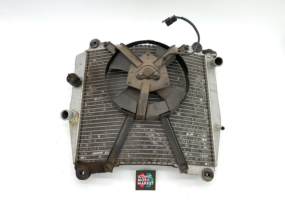Kawasaki Ninja ZX-7 (1992) Radiator, w/ Fan. (OEM) #39060-1106