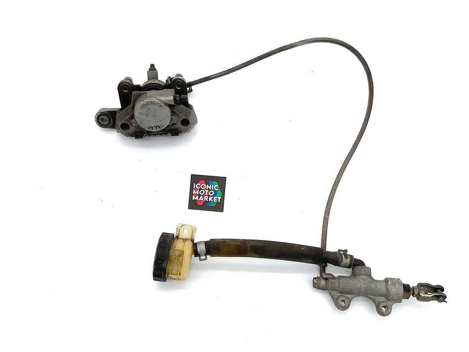 Kawasaki Ninja ZX-7 (1992) Rear Brake Caliper, Master Cyl. Assy. (OEM) #41041-1291-FE