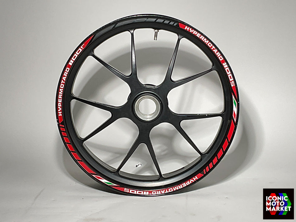 Ducati Hypermotard 1100S (2007-2012) Marchesini, Forged Alum. 17” Wheels - FR/RR Set. #MARC_GS2