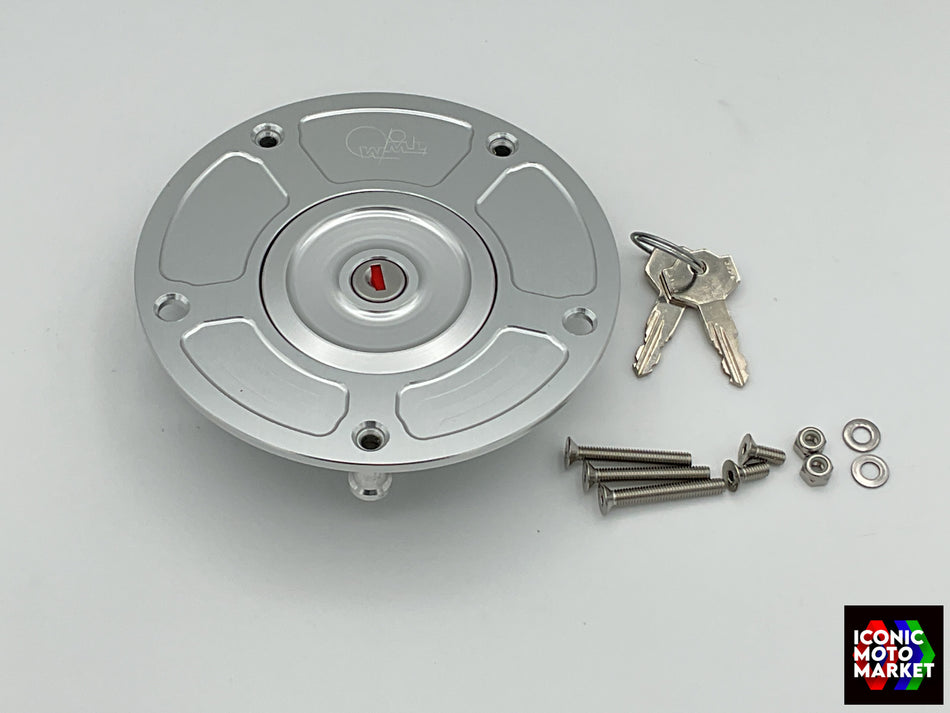 Honda CBR900RR Fireblade (1992-1999) TWC Fuel Tank Cap Assy w/ Keys. New. #THC.01.A