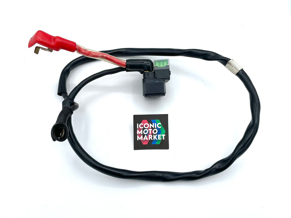 Yamaha YZF-R7 OW-02 (1999) Battery Leads w/ Relay Assy. (OEM) #5FL821150000