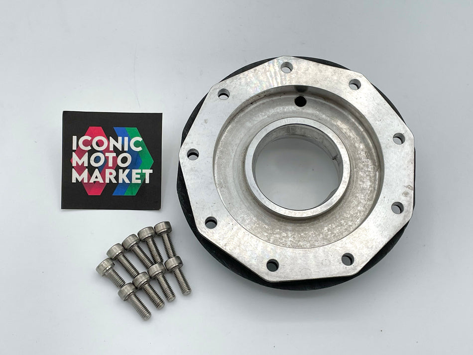 Yamaha YZF-R7 OW-02 (1999) Filler Box, w/ Gasket & Fasteners. NOS (OEM) #5FL-2413H-00(2)