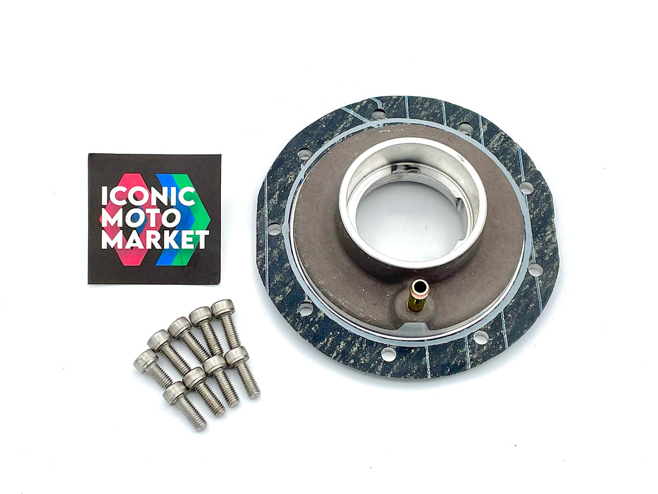 Yamaha YZF-R7 OW-02 (1999) Filler Box, w/ Gasket & Fasteners. NOS (OEM) #5FL-2413H-00(2)