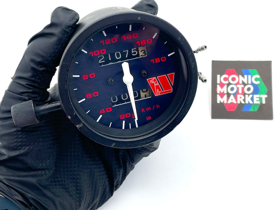 Suzuki RG400 Walter Wolf (1985-1986) Speedometer - KM/H *Rare* (OEM) #RG4_WW2