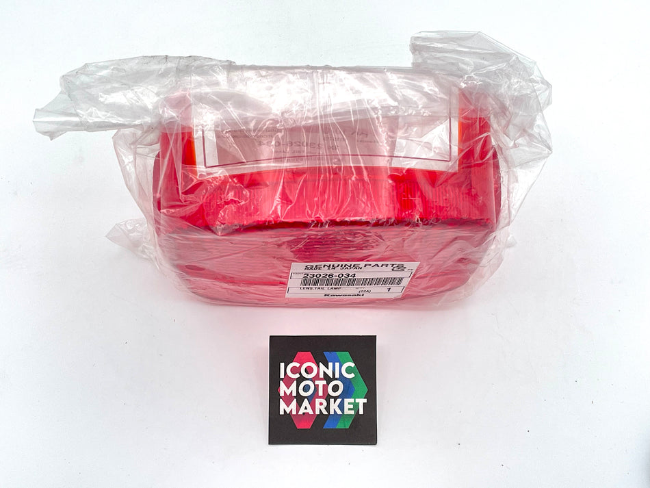 Kawasaki KZ1000 - Rear Tail-Light Lens. NOS (OEM) #23026-034