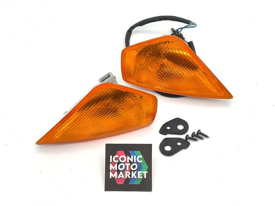 Ducati 999, 749 - Turn Signals, Set. Amber. (OEM) #53240091A