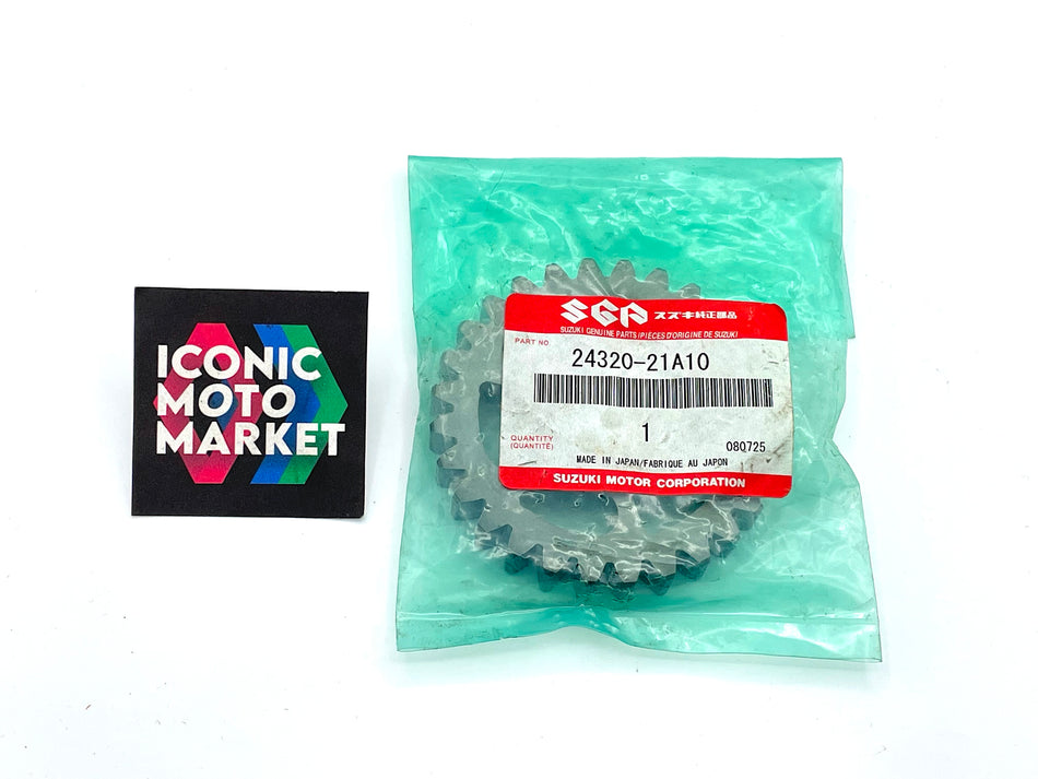 Suzuki RG500 (1985-1987) - Gear, 2nd Driven (NT:28). NOS (OEM) #24320-21A10