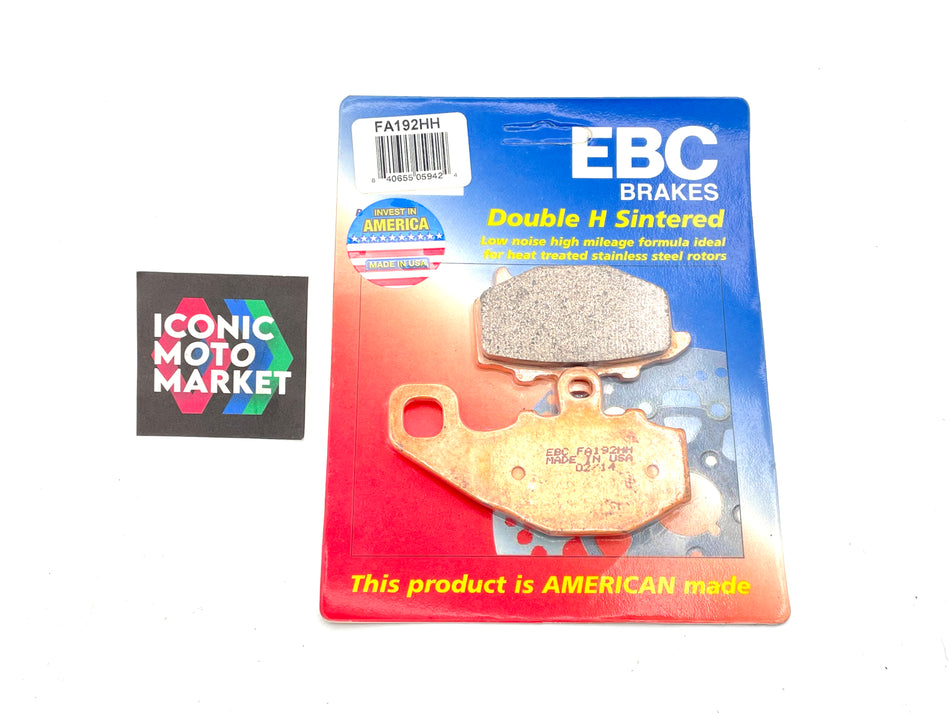 Yamaha YZF-R7, R1, R6, FJR, FZ, MT - EBC RR. Brake Pads, DBL-H Sintered. New. #FA192HH