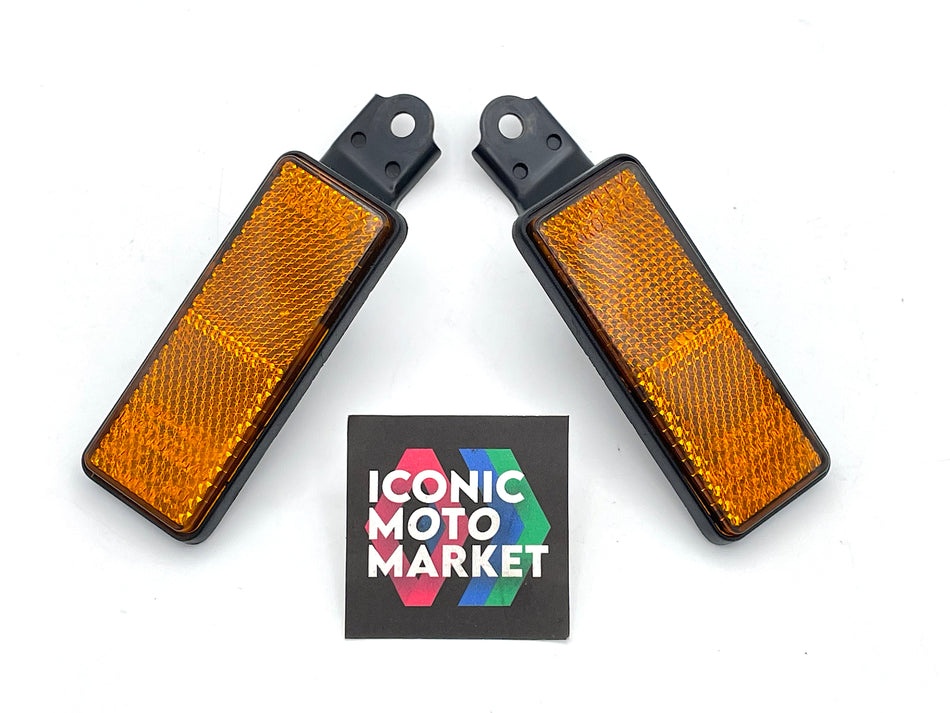 Yamaha YZF-R6 (2007) Front Reflectors, Amber. (OEM) #YZF_R6RF1