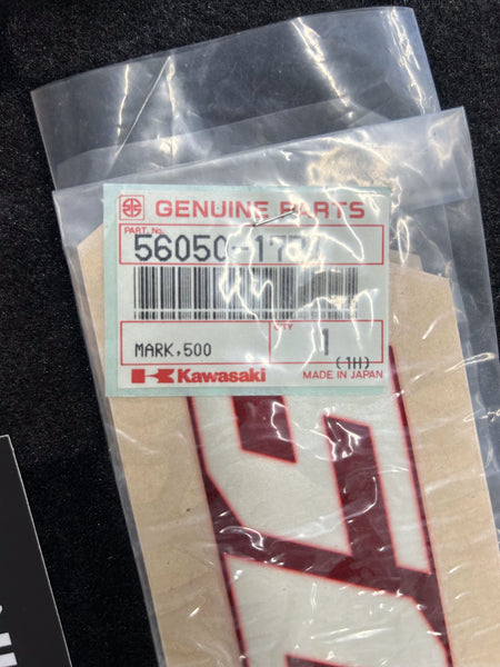 Kawasaki 500 Emblem Mark, 1992 EX 500 A6