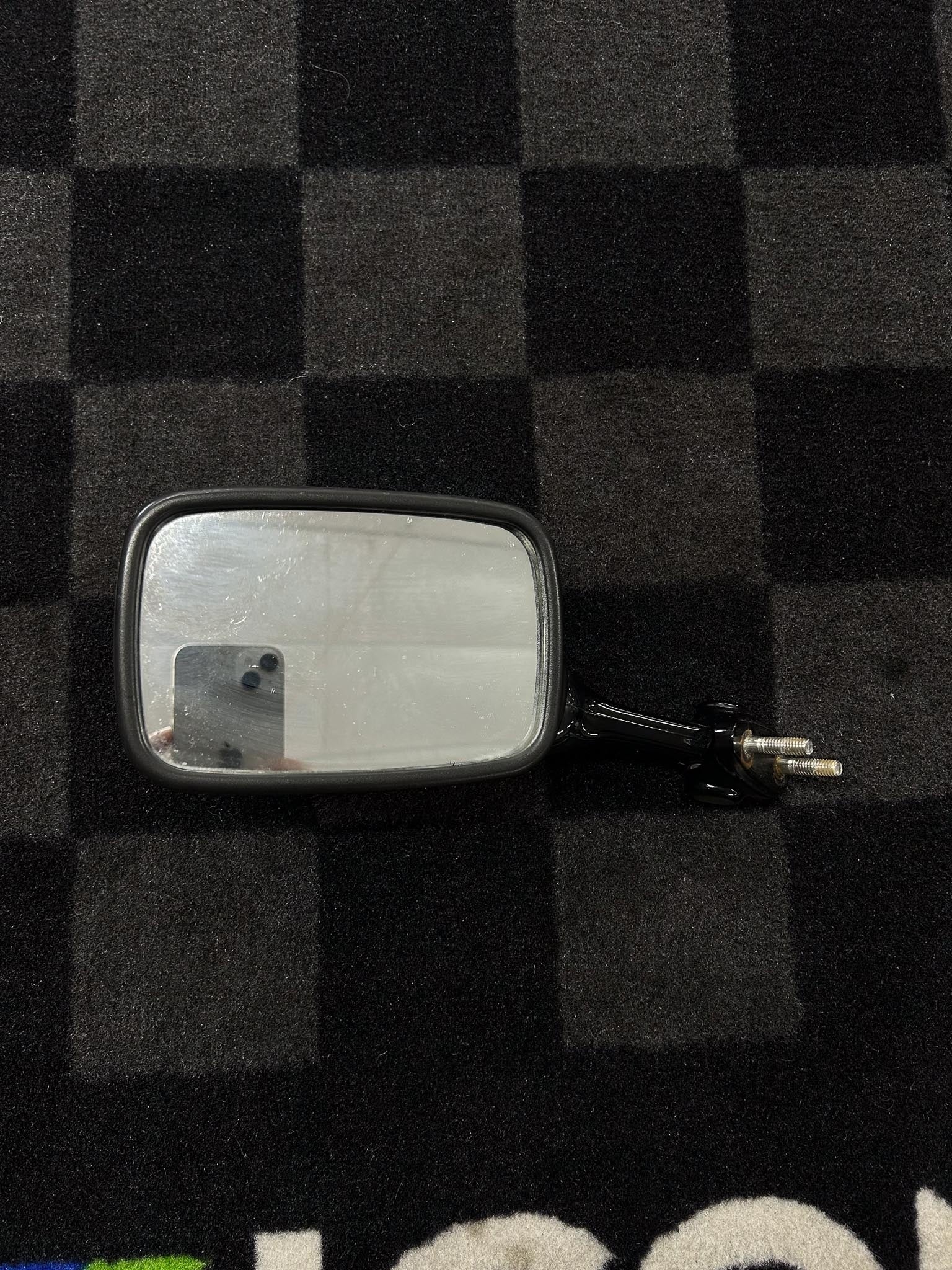 Kawasaki 89' - 95' ZX 7R and ZX 750 Mirror, Left Hand, Black