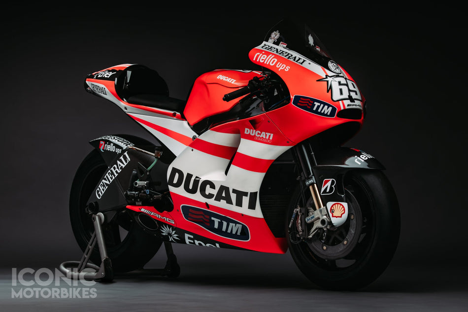 Nicky Hayden D16 GP11 Show Bike - Special Edition - Poster