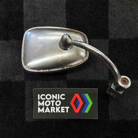 Old School Chrome Right Hand Mirror